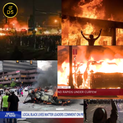 Chicago Riot George ANNIVERSARY OF GEORGE FLOYD RIOTS - Dimsimple Media